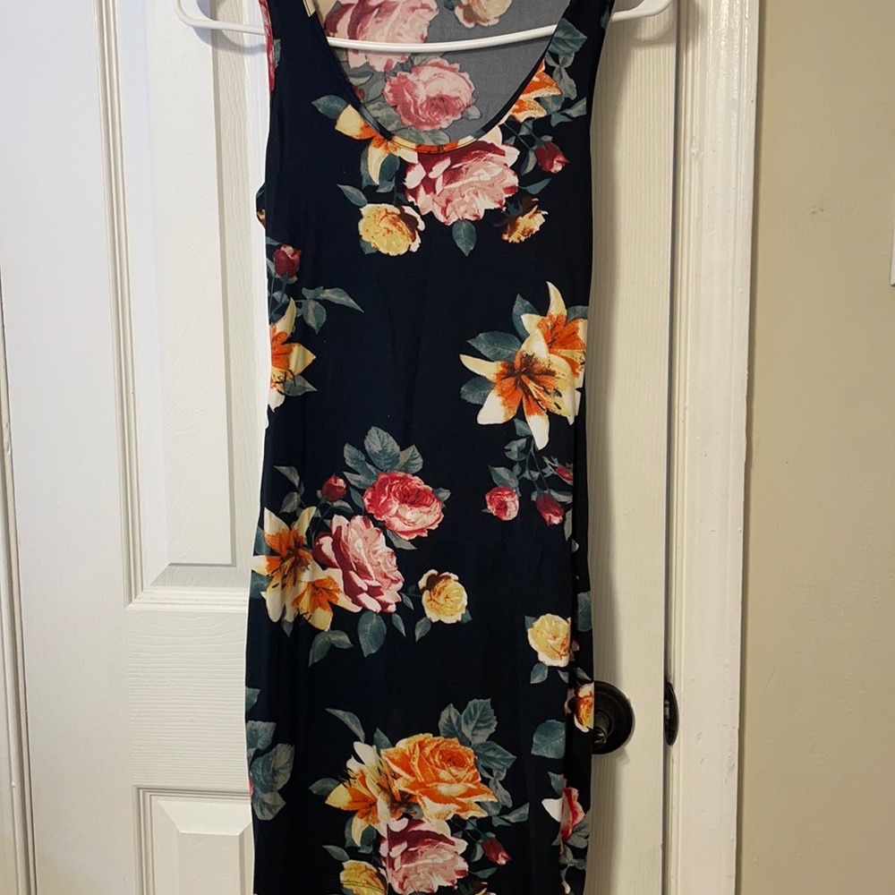Summer mini flora dress